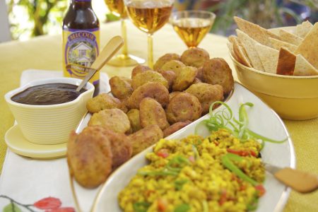 Saltfish fritters